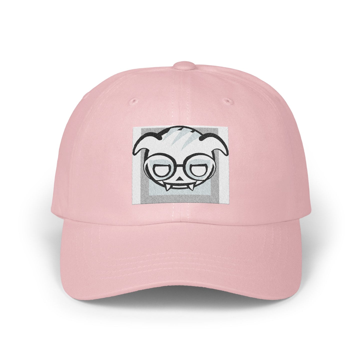Pink Baseball Cap Featuring Unique Artistic Design product