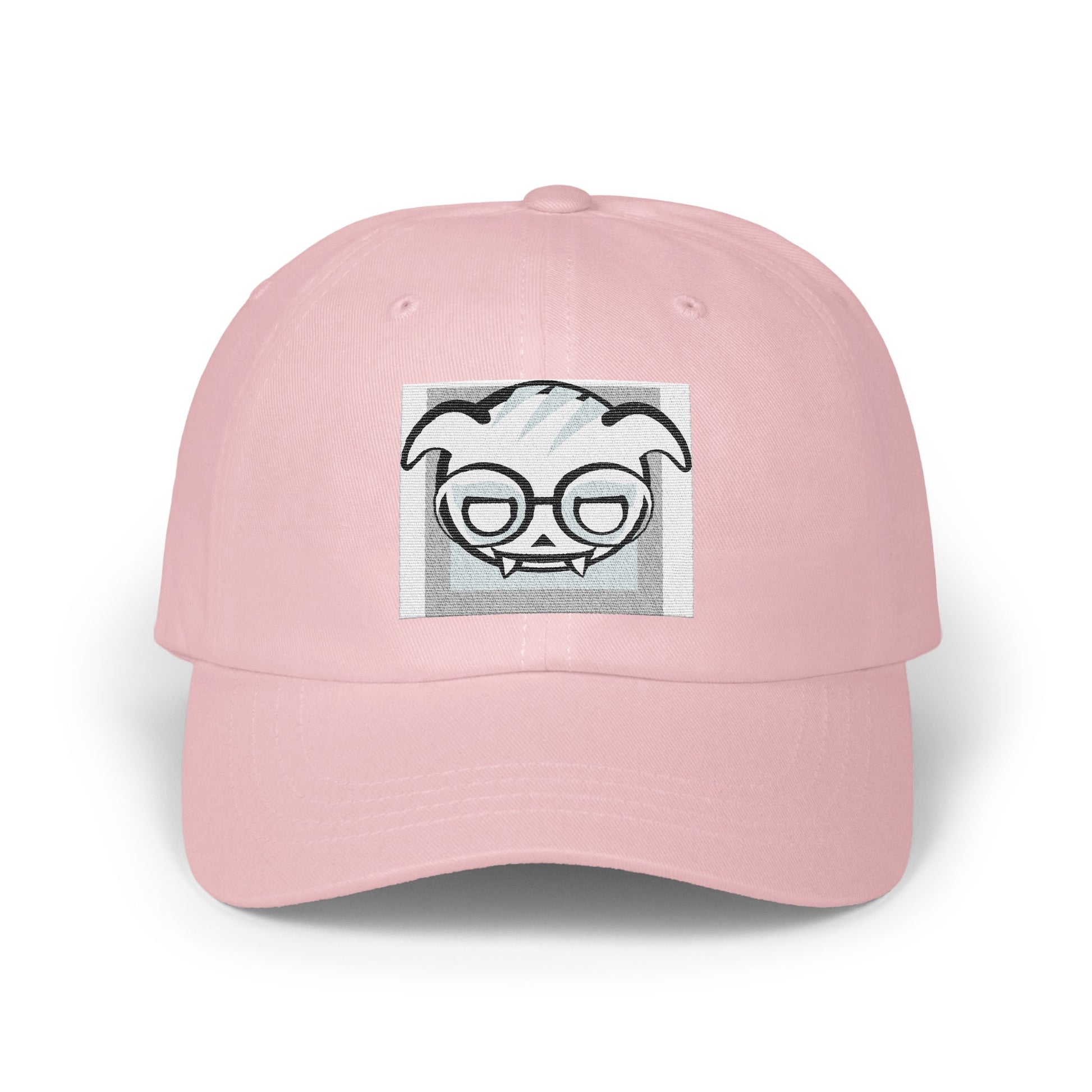 Pink Baseball Cap Featuring Unique Artistic Design product