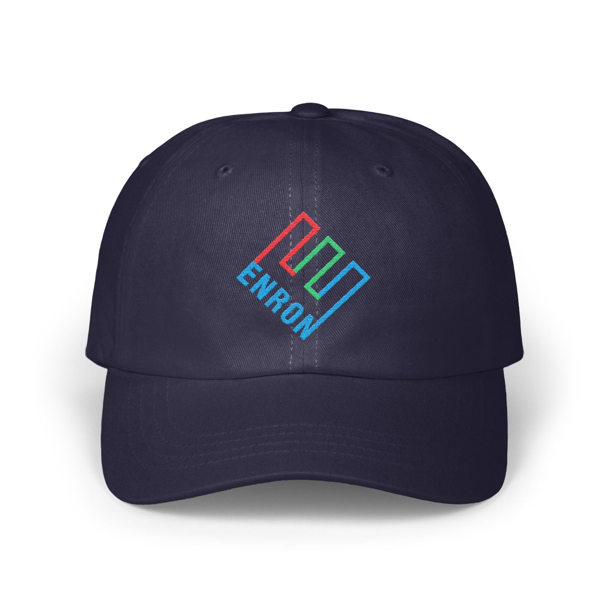 Modern Enron Logo Embroidered Baseball Cap Hat Product