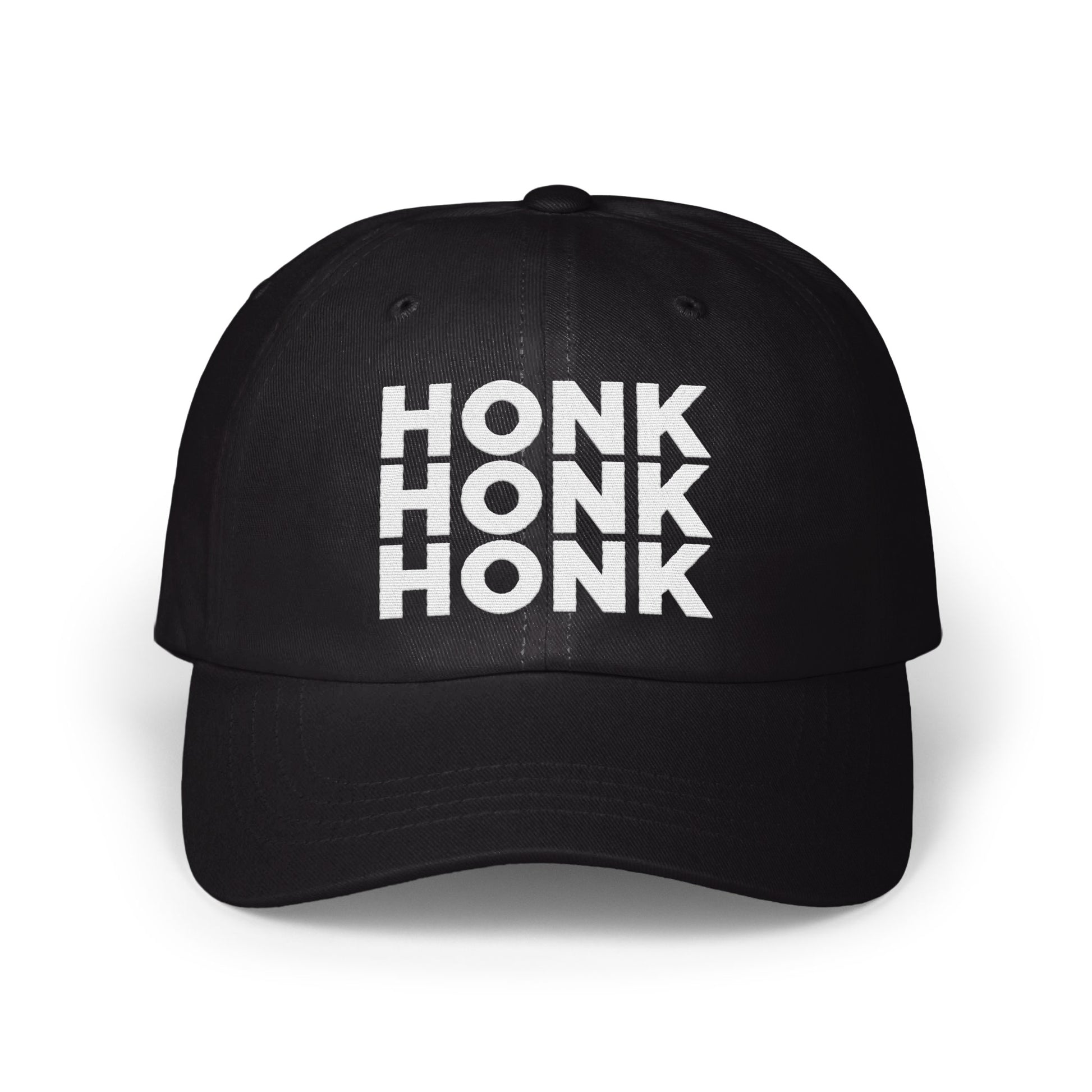 Fun Honk Honk Honk Design Black Baseball Hat product