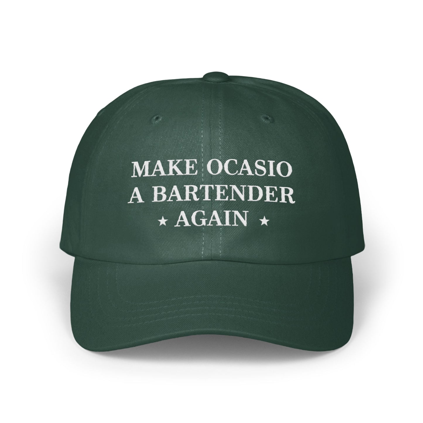 Make Ocasio a Bartender Again Green Hat product