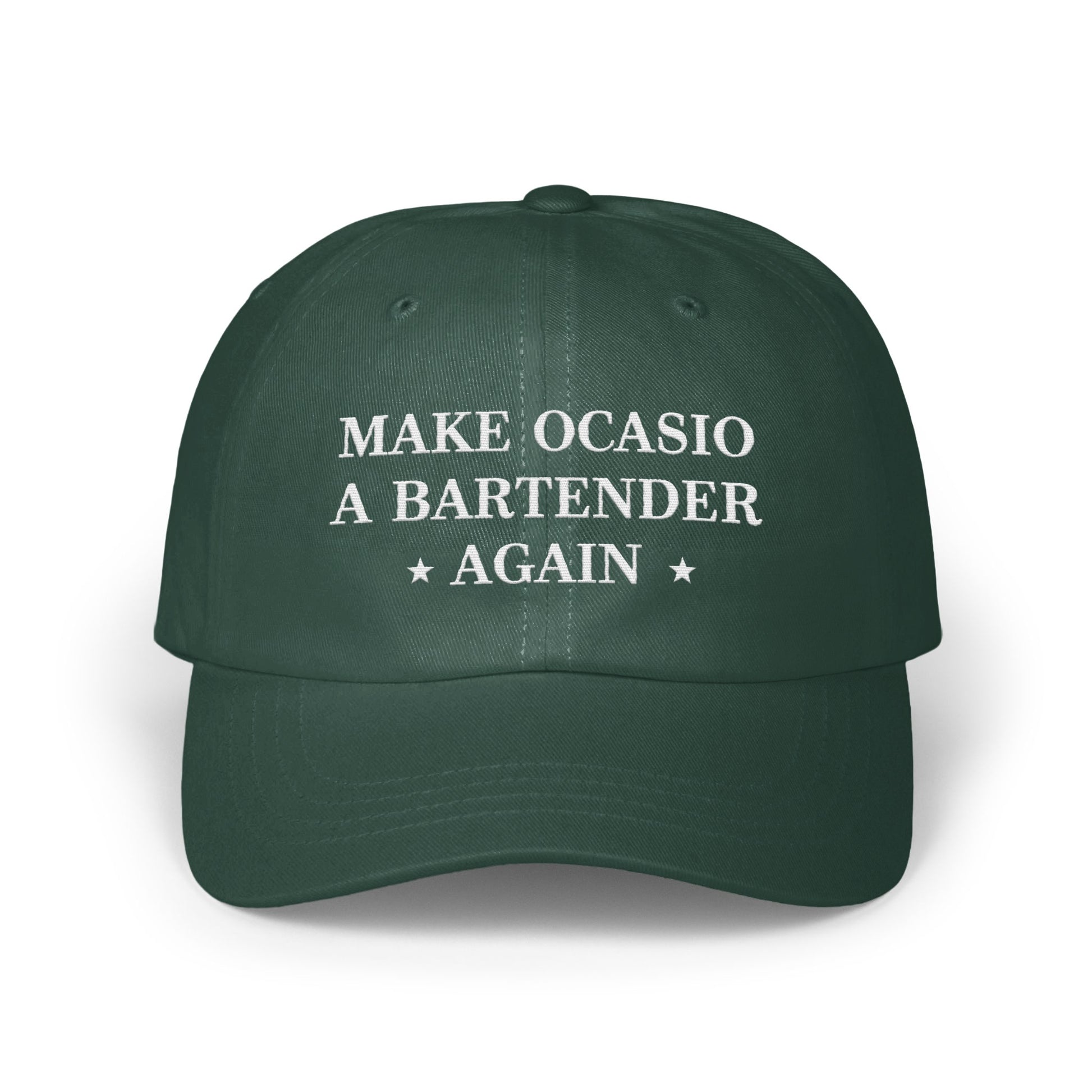 Make Ocasio a Bartender Again Green Hat product