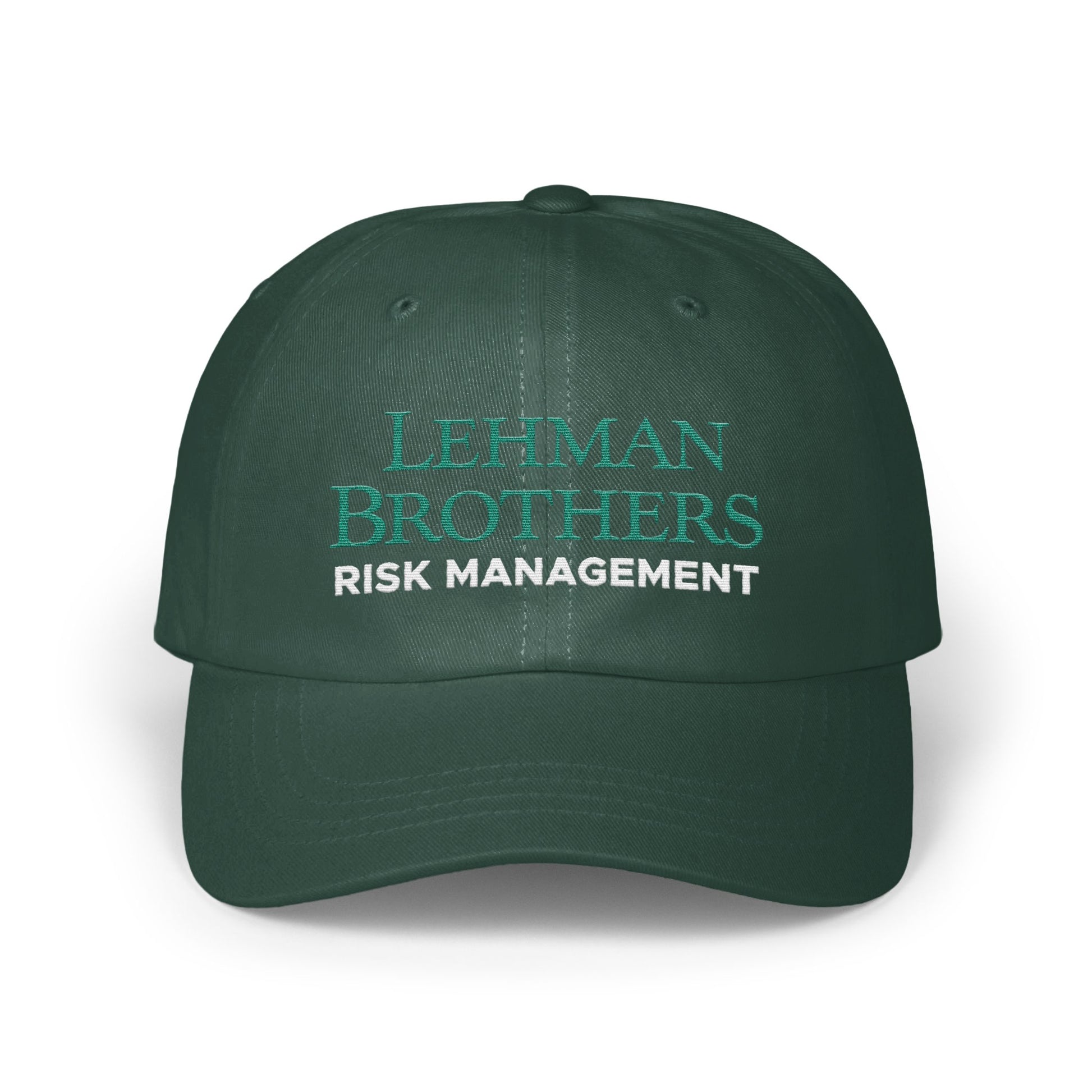 Lehman Brothers Risk Management Hat Dark Green product