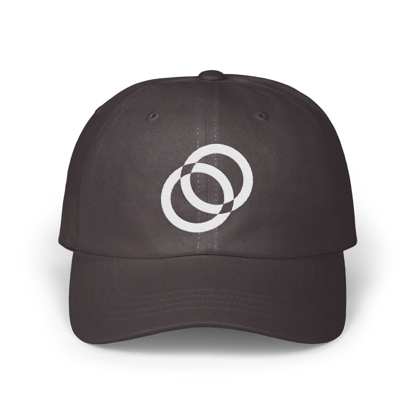 Modern Circle Emblem Black Baseball Cap product