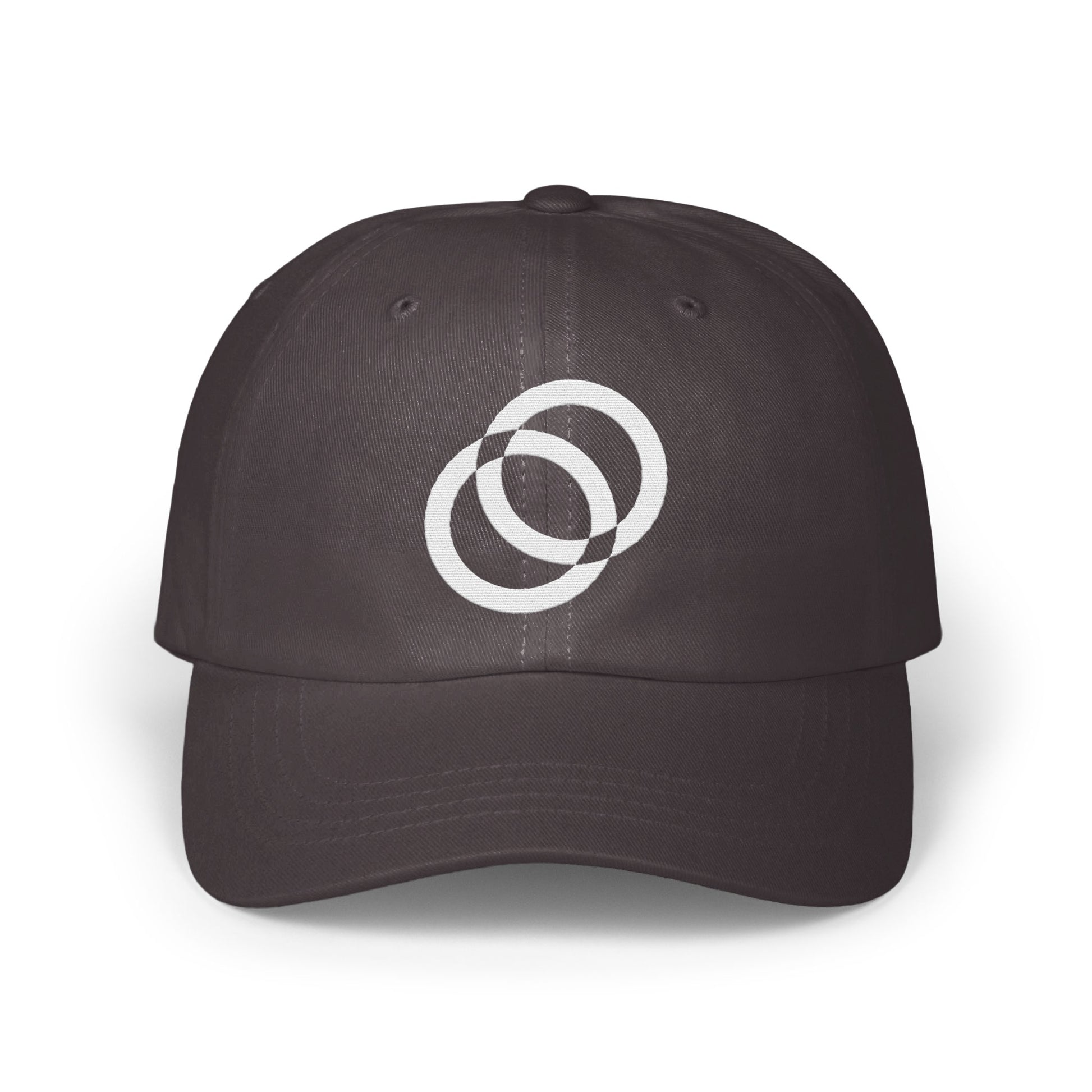 Modern Circle Emblem Black Baseball Cap product