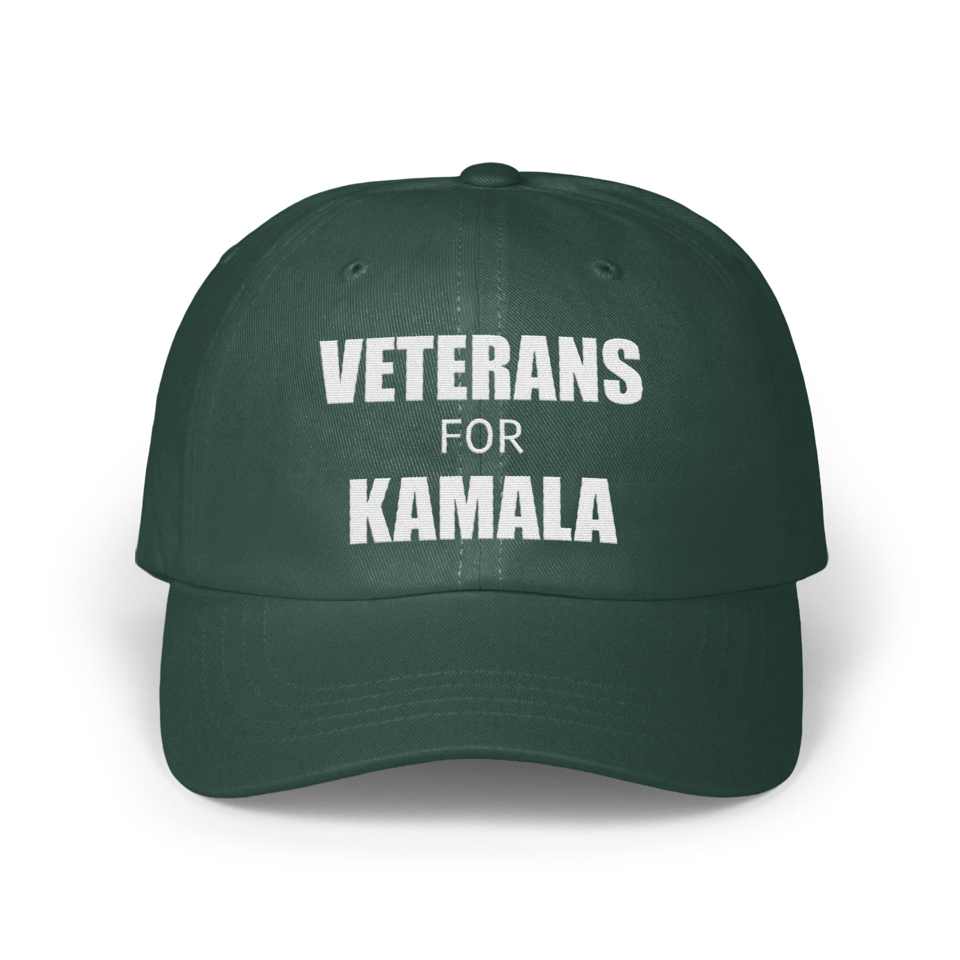 Veterans for Kamala Embroidered Cap product