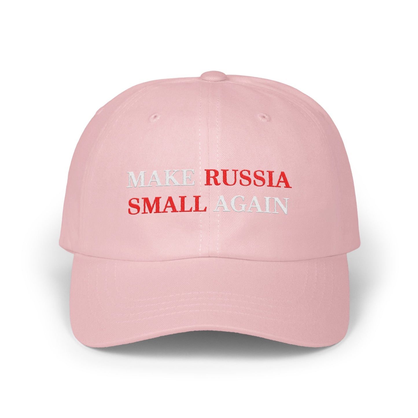 Make Russia Small Again Pink Baseball Cap product