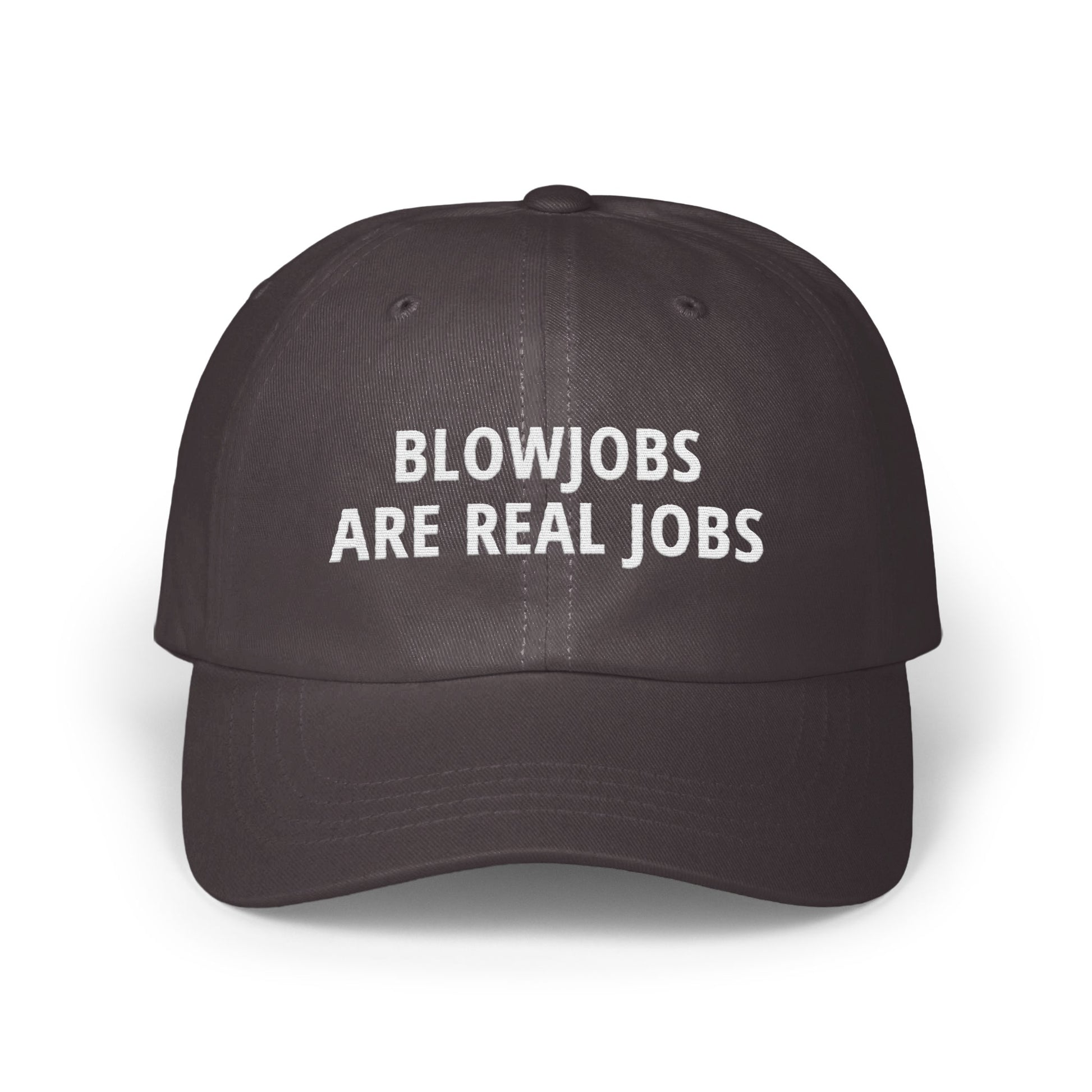 Blowjobs Are Real Jobs Funny Adjustable Cap product
