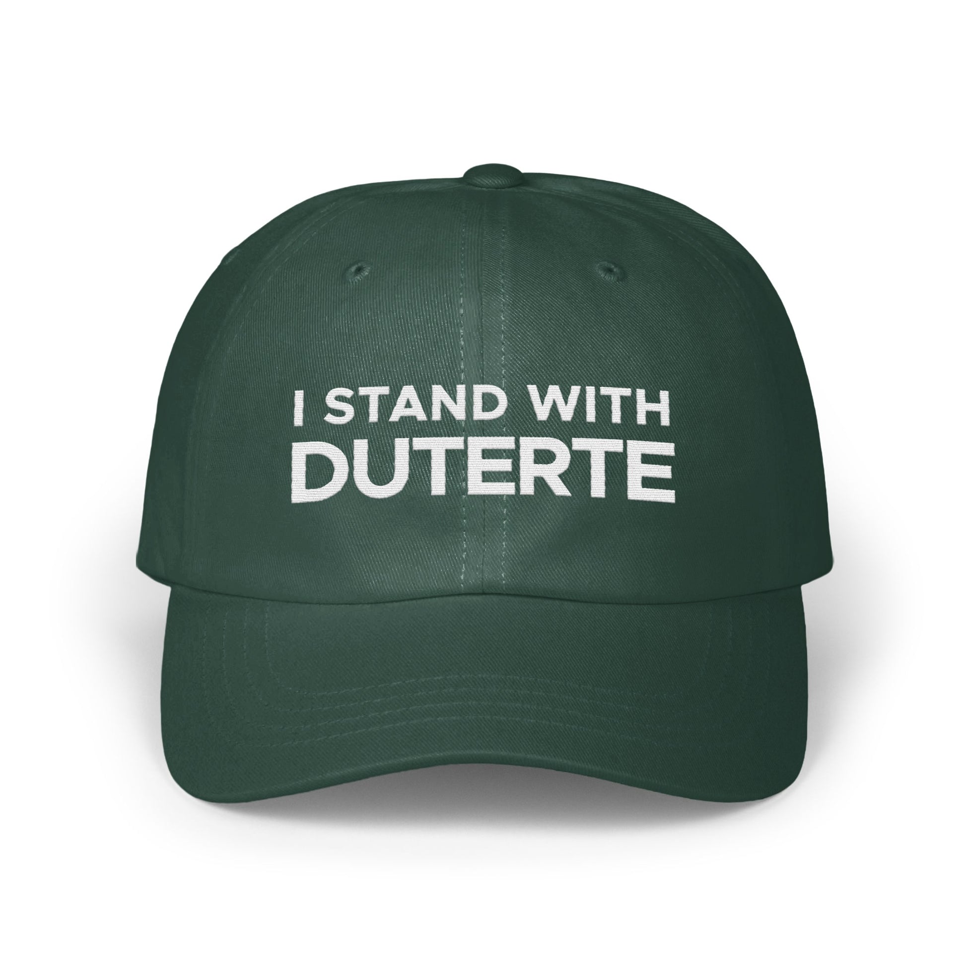 I Stand With Duterte Statement Hat product
