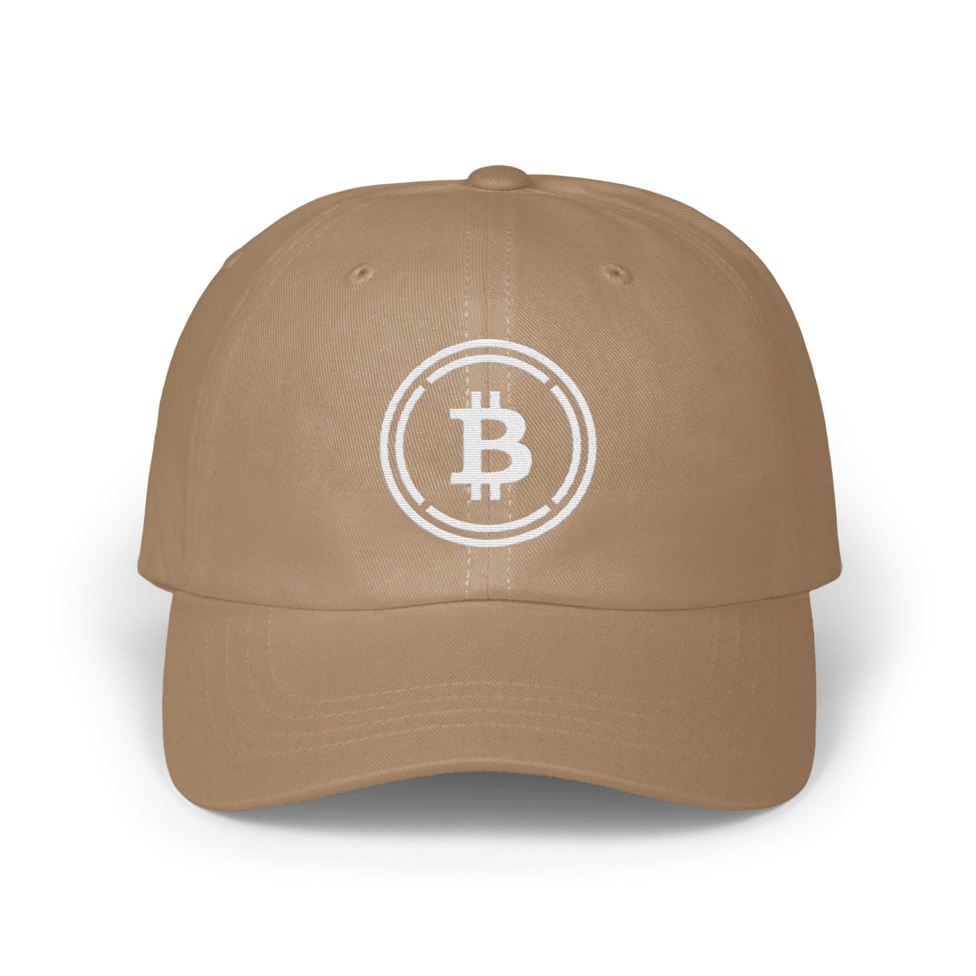 Stylish Baseball Cap Featuring Bitcoin Logo product