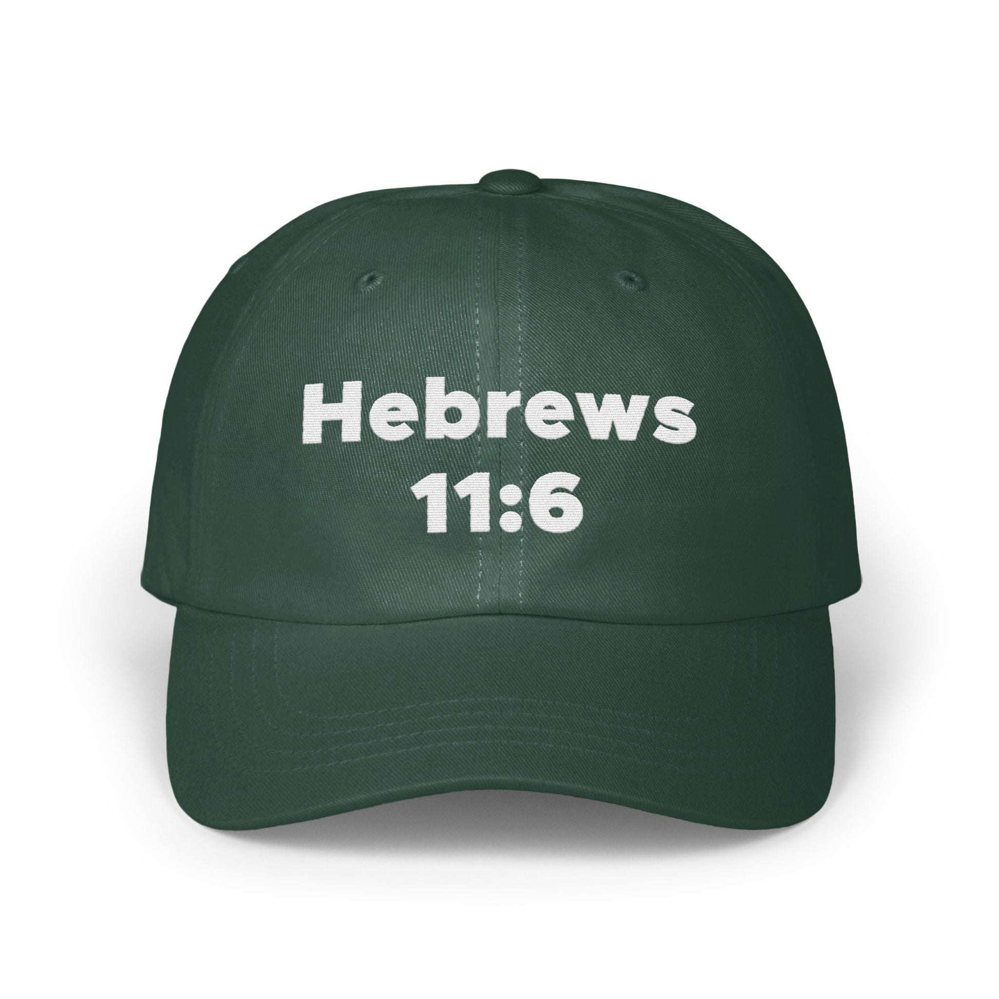 Hebrews 11:6 Faith Verse Statement Hat product