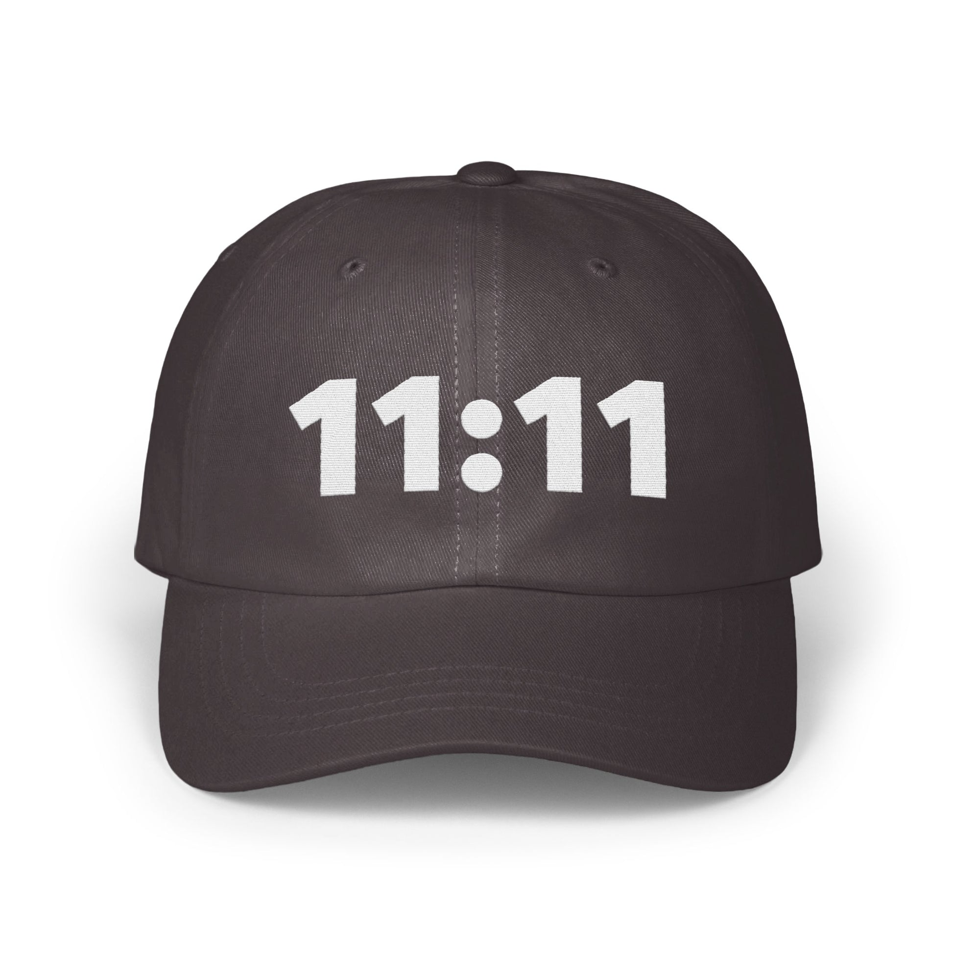 11:11 Design Stylish Black Casual Wear Cap product type
