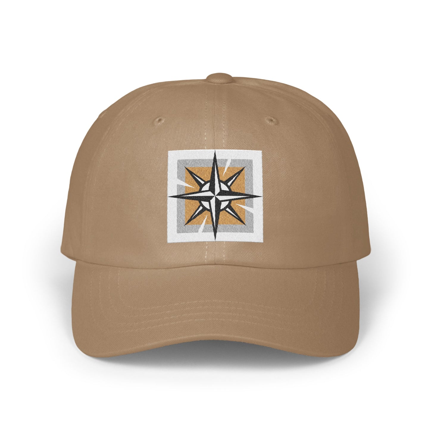 Stylish Compass Embroidered Adjustable Hat product