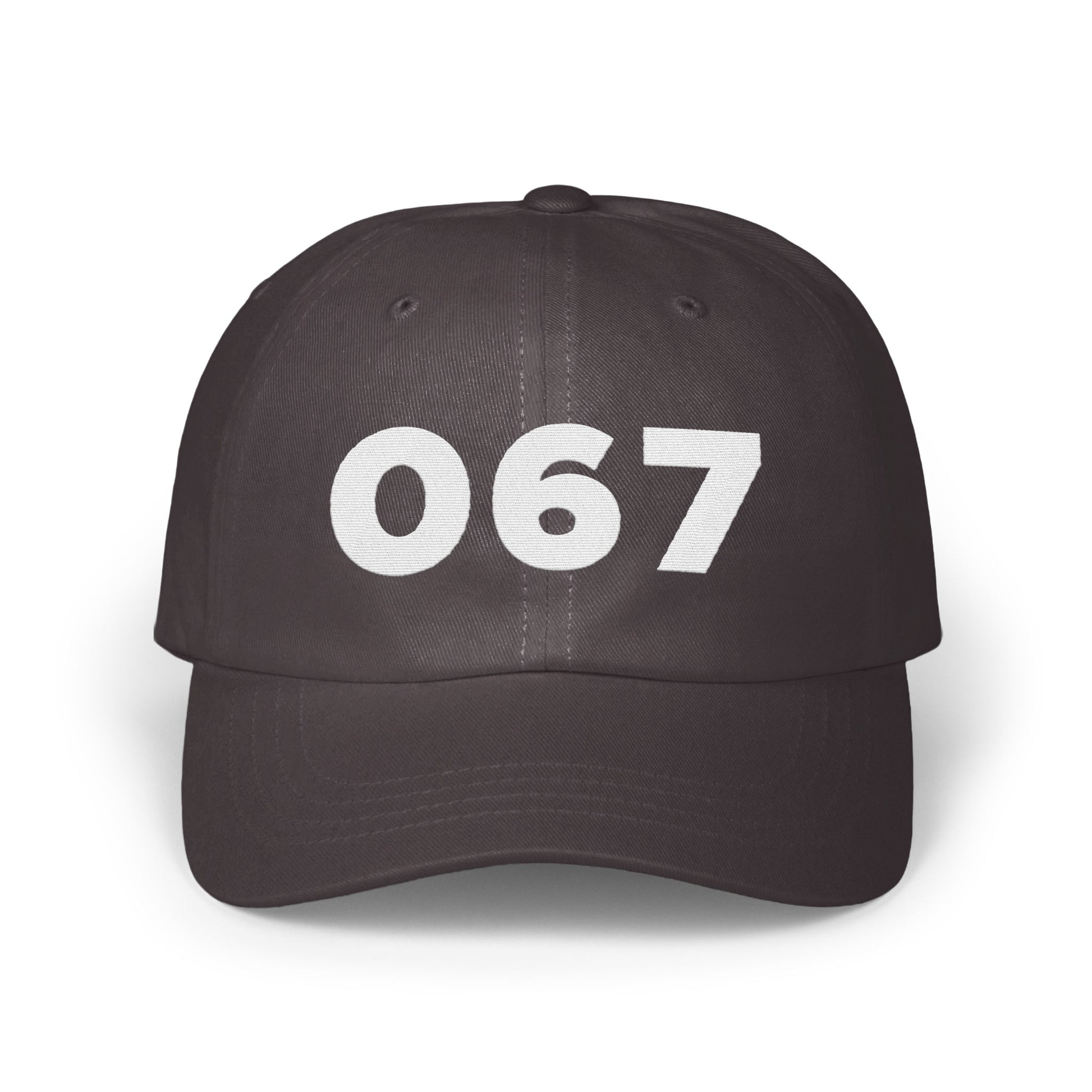 Stylish Black Cap with 067 Number Design product type