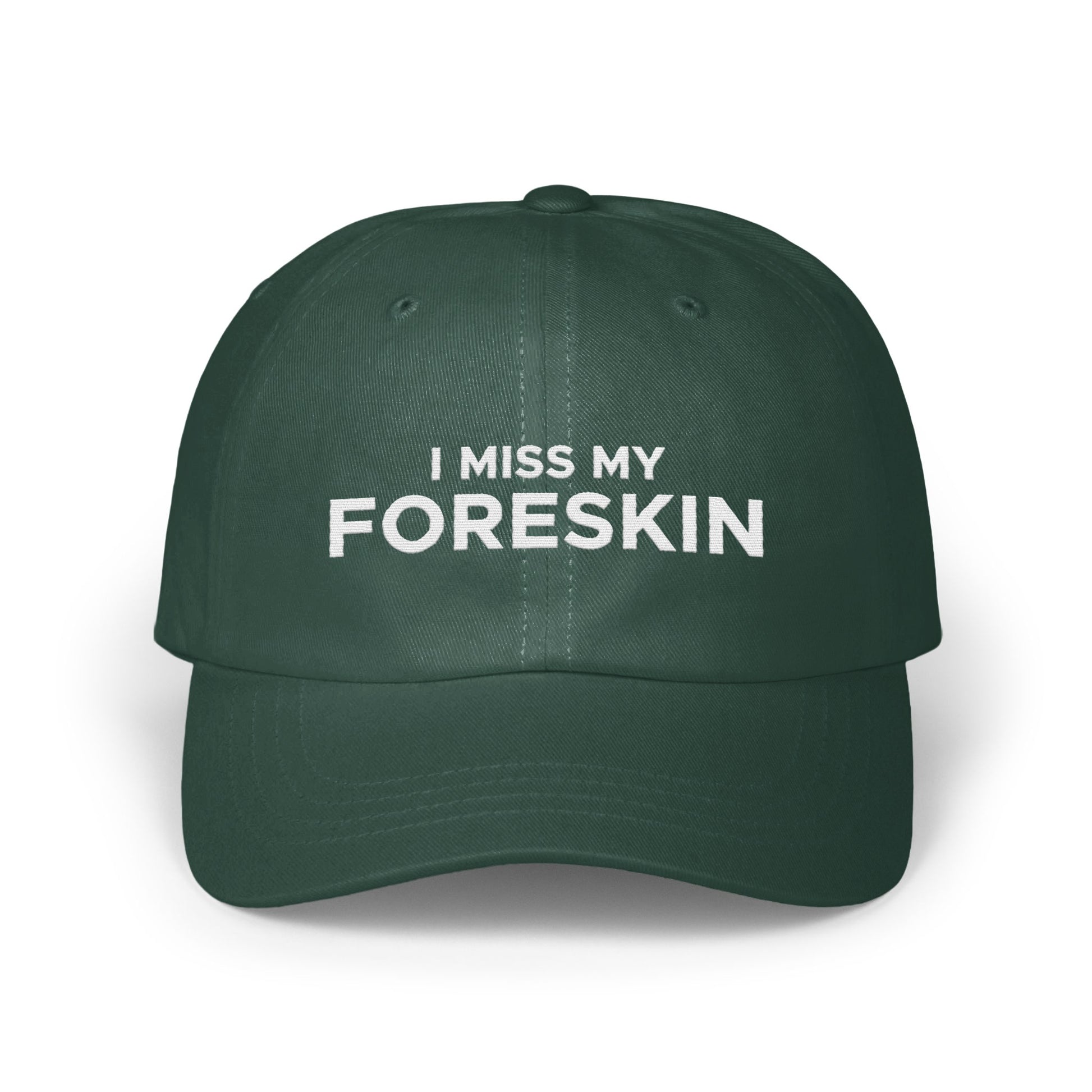 I Miss My Foreskin Embroidered Baseball Cap product