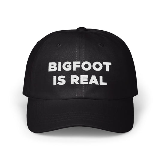 Bigfoot Is Real Statement Baseball Cap product