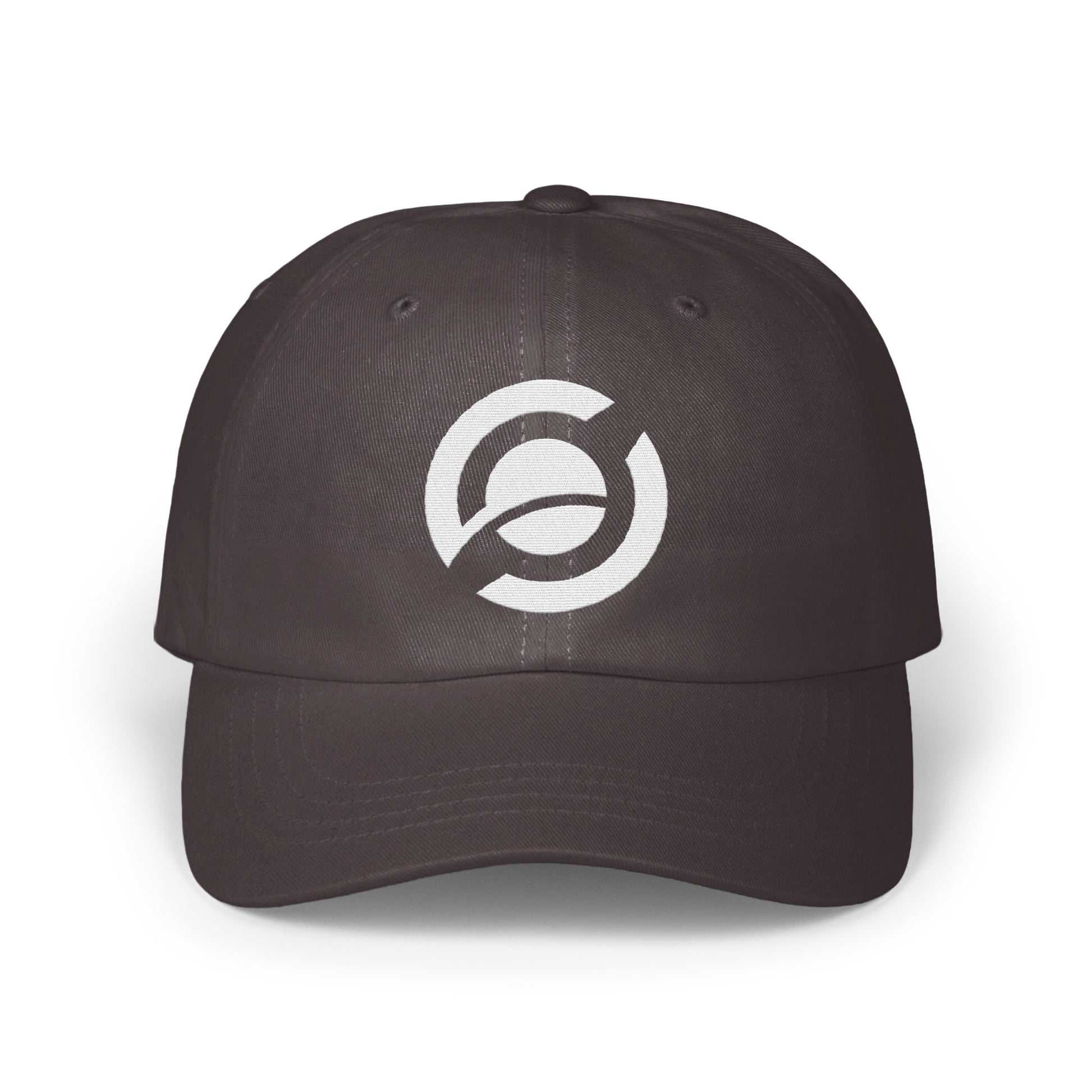 Sleek Black Embroidered Logo Baseball Cap product type