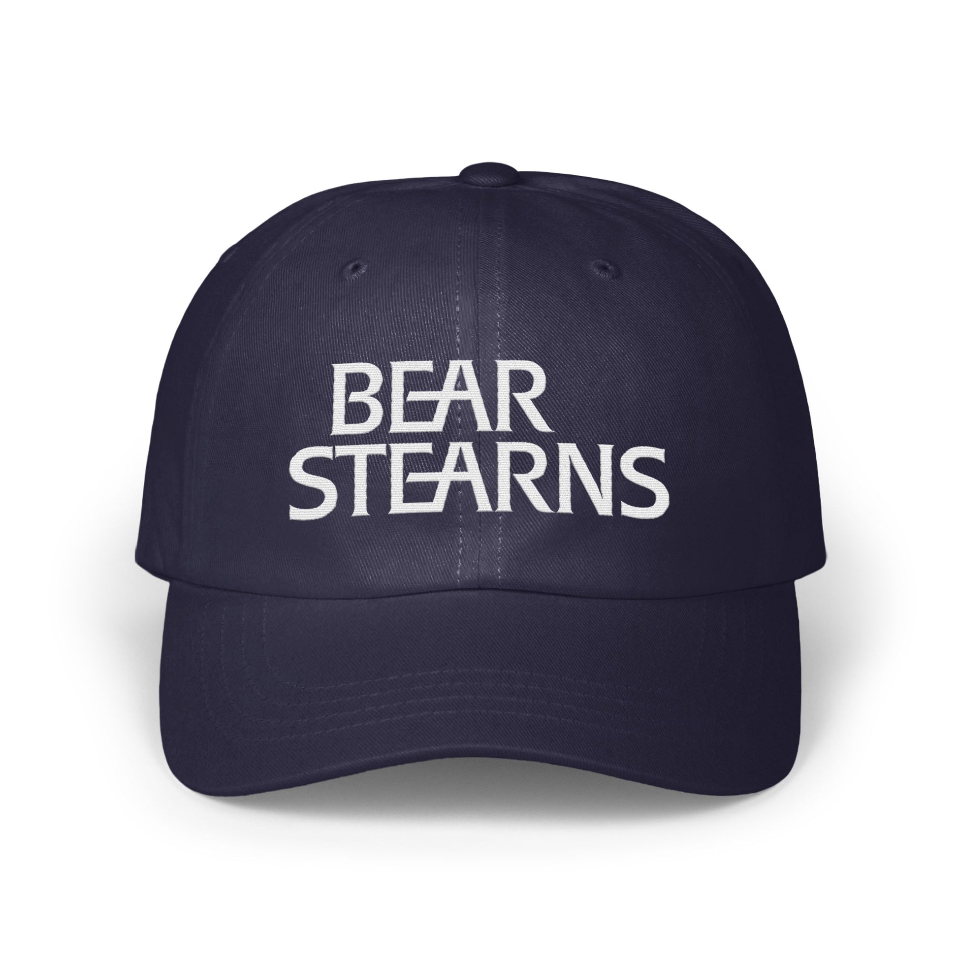 Bear Stearns Classic Navy Blue Adjustable Hat product