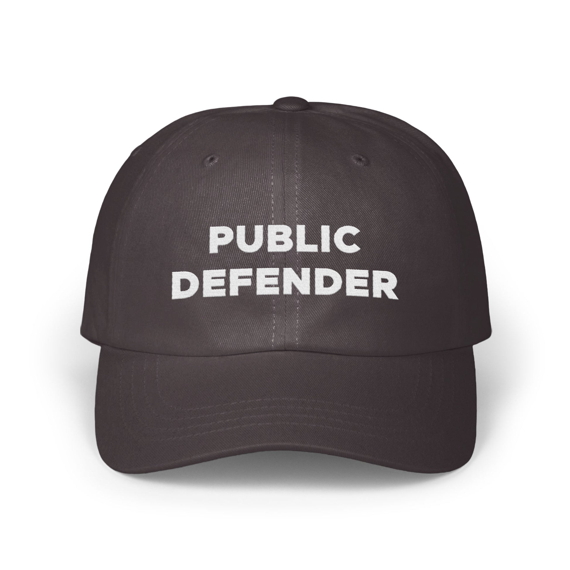 Public Defender Statement Cap Stylish Accessory product