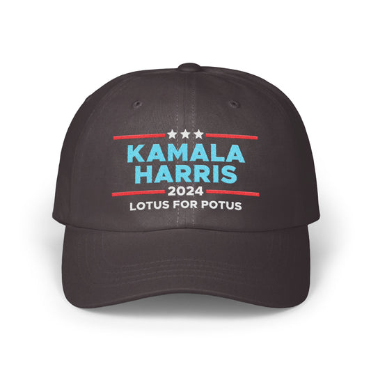 Kamala Harris 2024 Lotus for POTUS campaign hat product