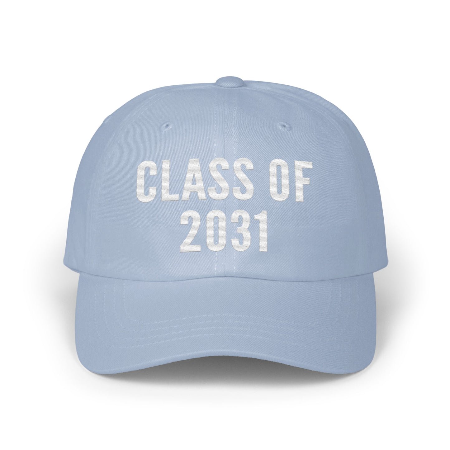 Class of 2031 Light Blue Baseball Cap product type
