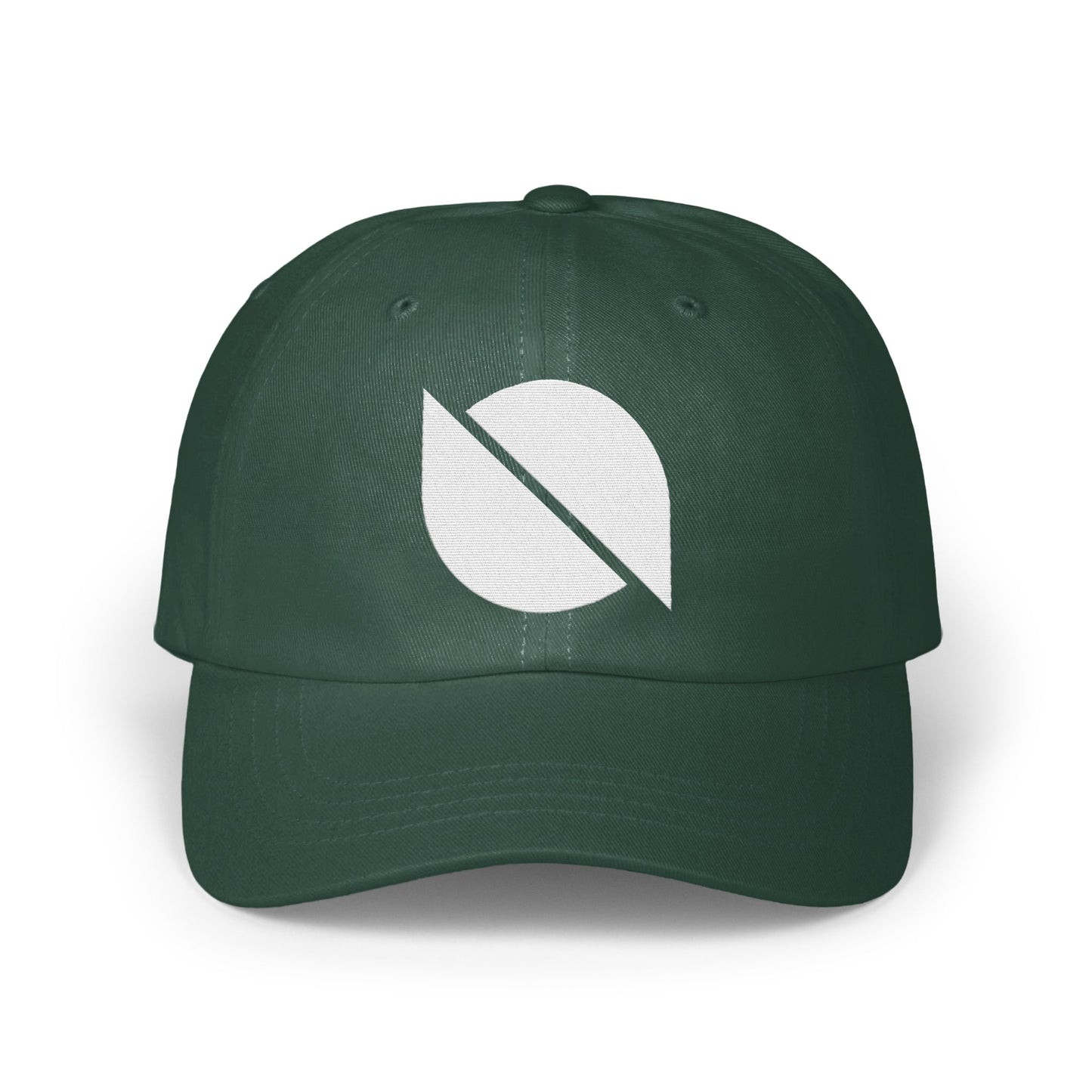 Modern Dark Green Hat with Unique Logo Design product type