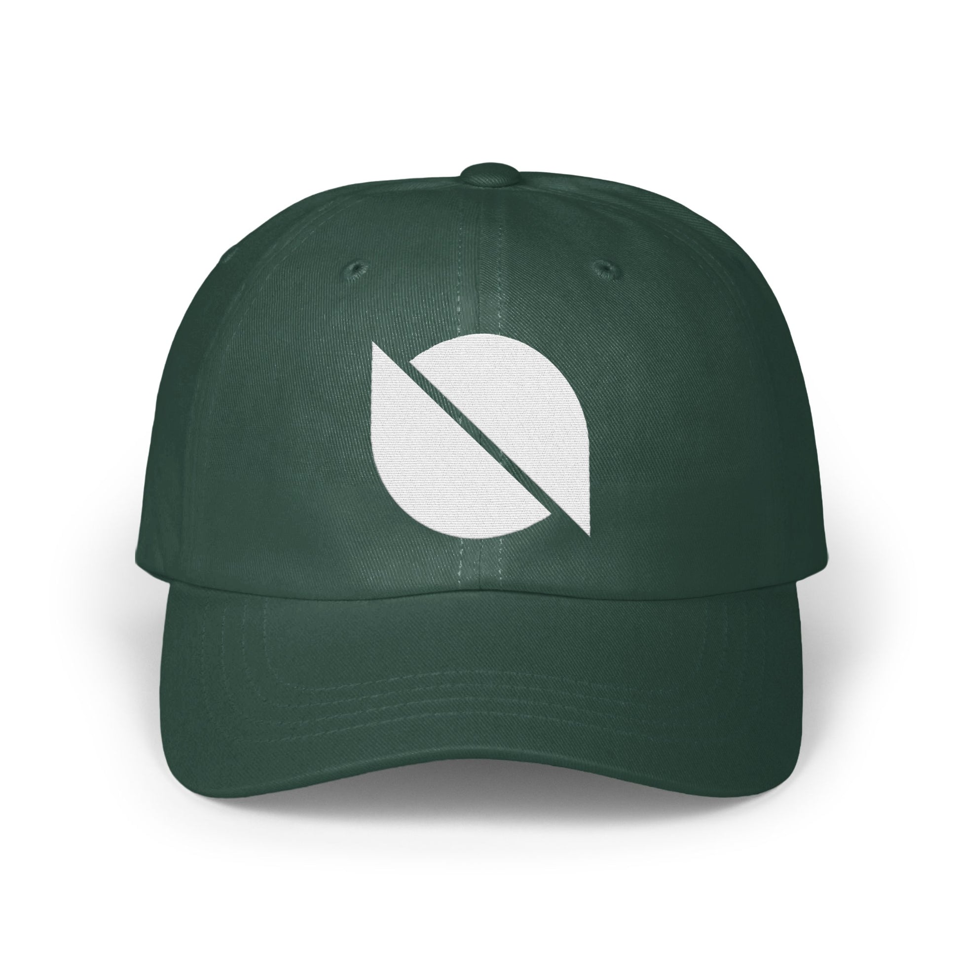 Modern Dark Green Hat with Unique Logo Design product type