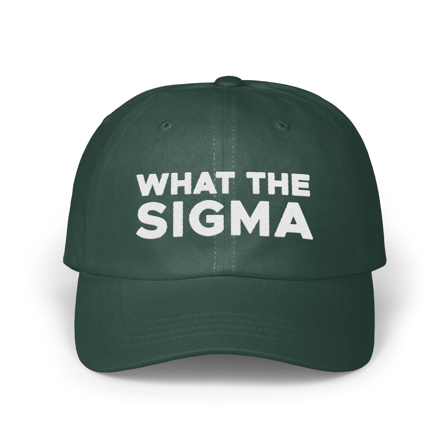 What the Sigma Embroidered Statement Hat product