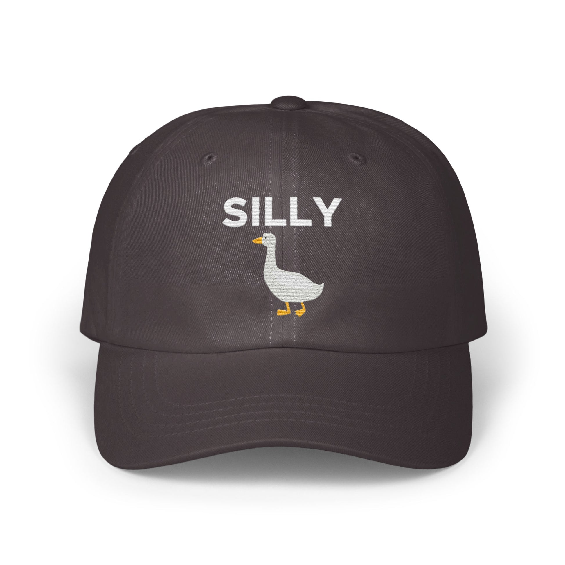 Silly Duck Design on Dark Cap for Stylish Hat product