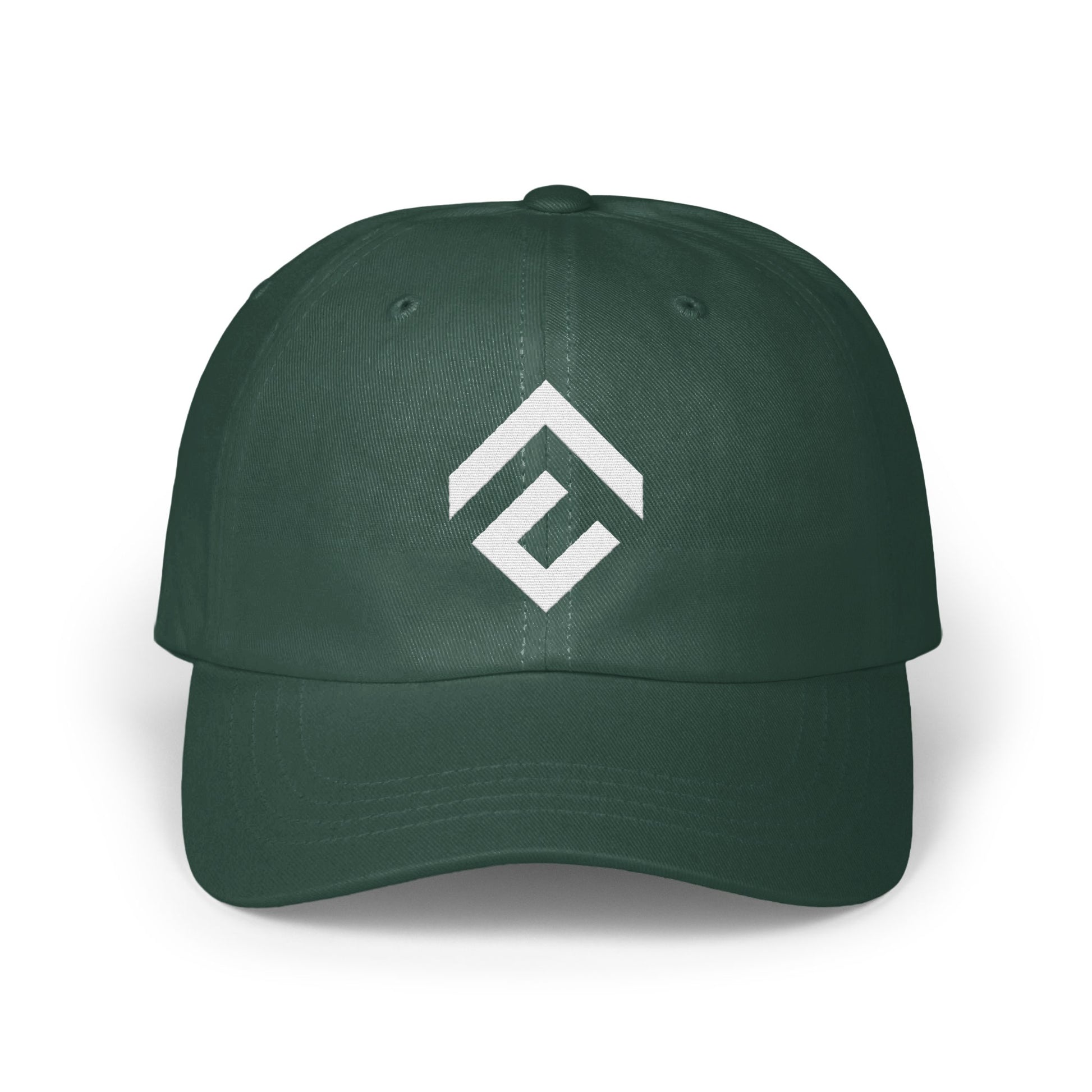 Geometric Logo Design Dark Green Cap product