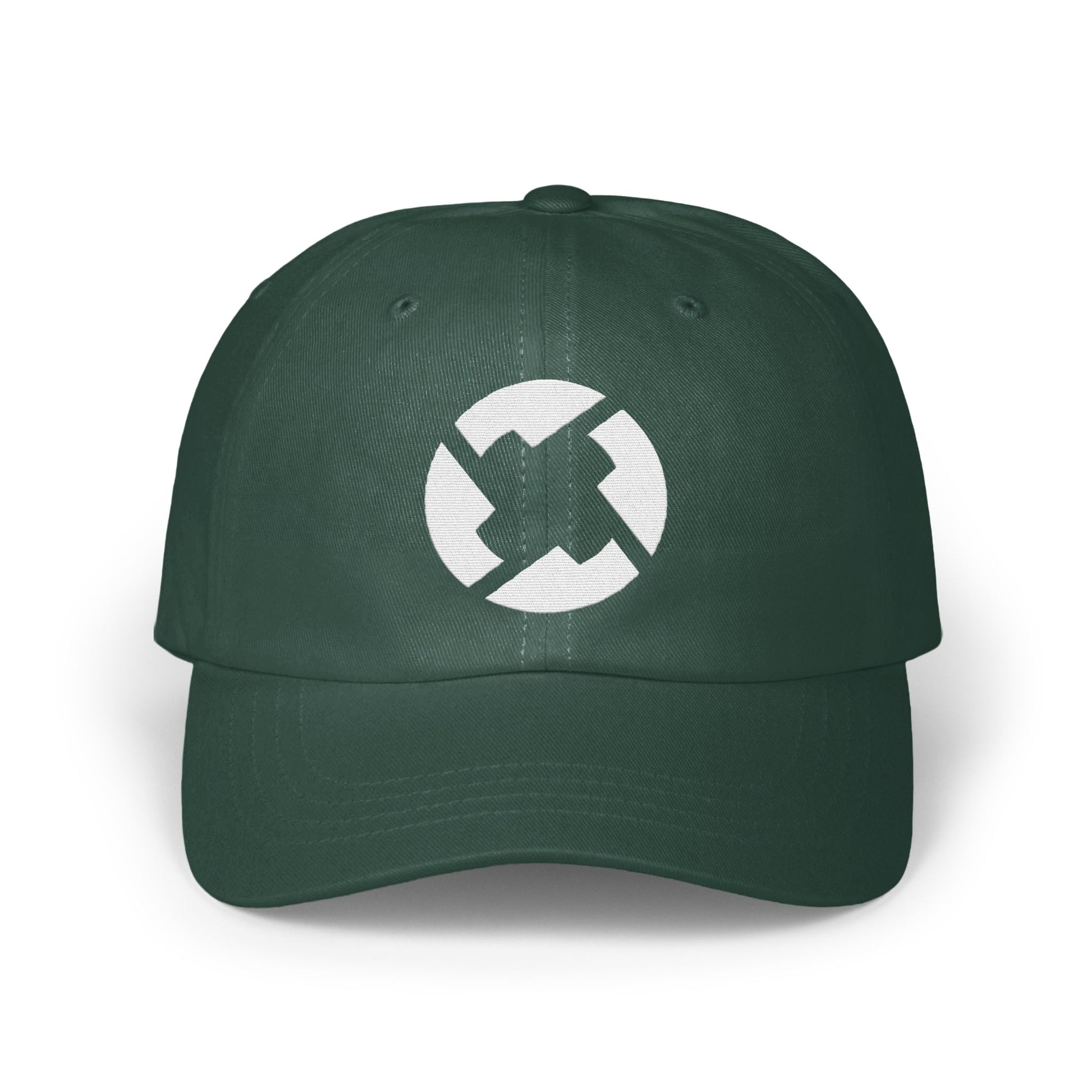 Stylish Dark Green Hat with Modern Logo Hat product