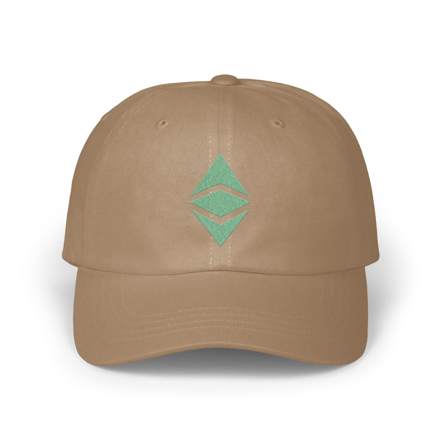 Stylish Tan Cap with Unique Design Baseball Cap product
