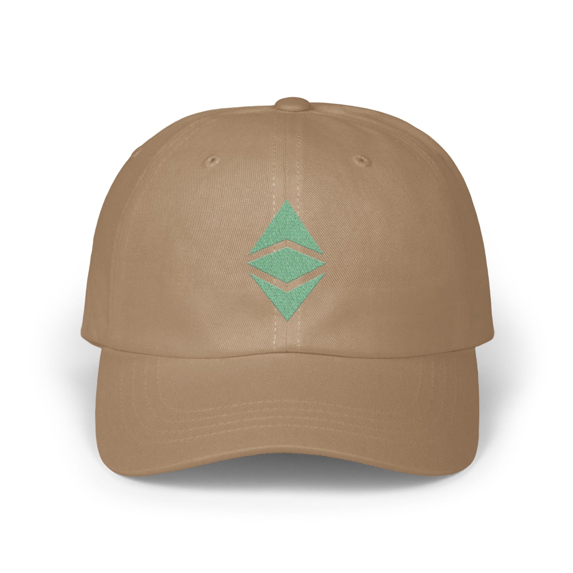 Stylish Tan Cap with Unique Design Baseball Cap product