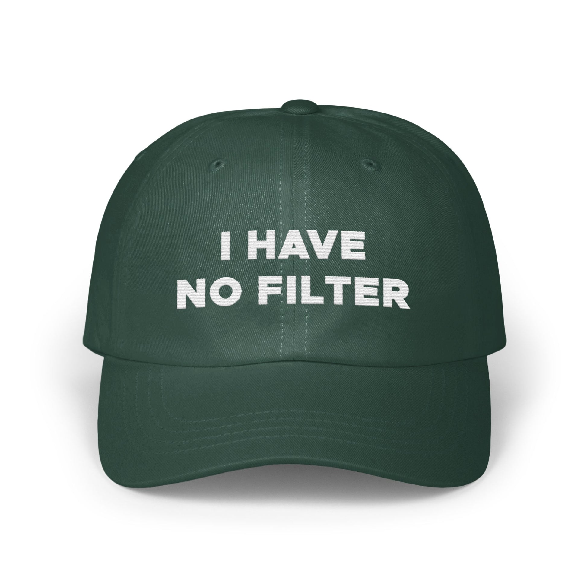 I Have No Filter Statement Baseball Cap product