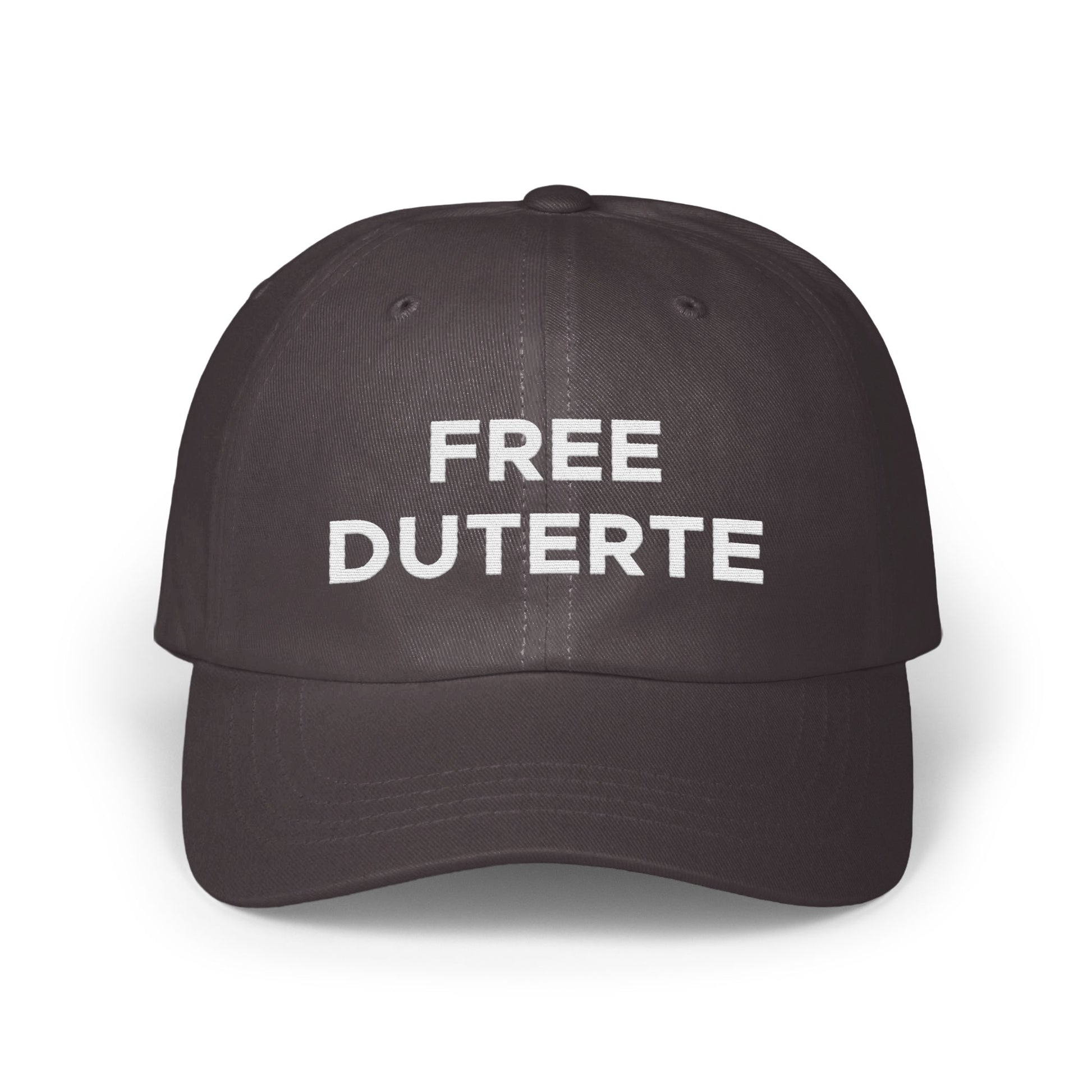 FREE DUTERTE Statement Black Casual Hat product