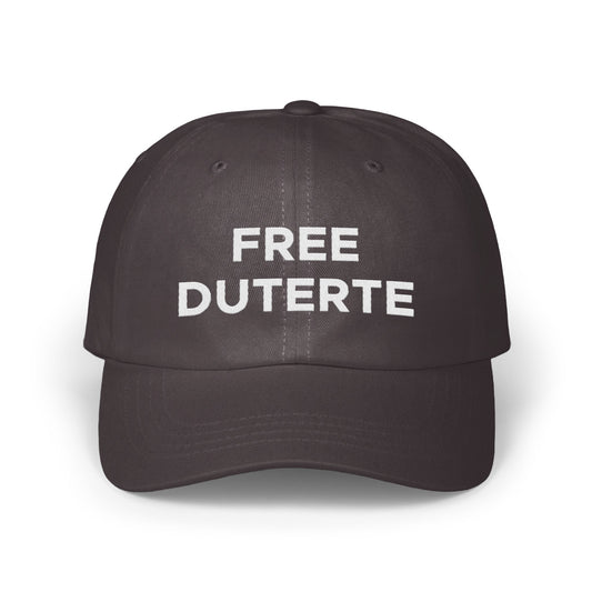 FREE DUTERTE Statement Black Casual Hat product