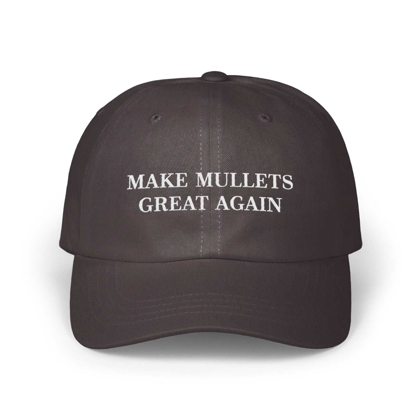 Make Mullets Great Again Black Embroidered Cap product