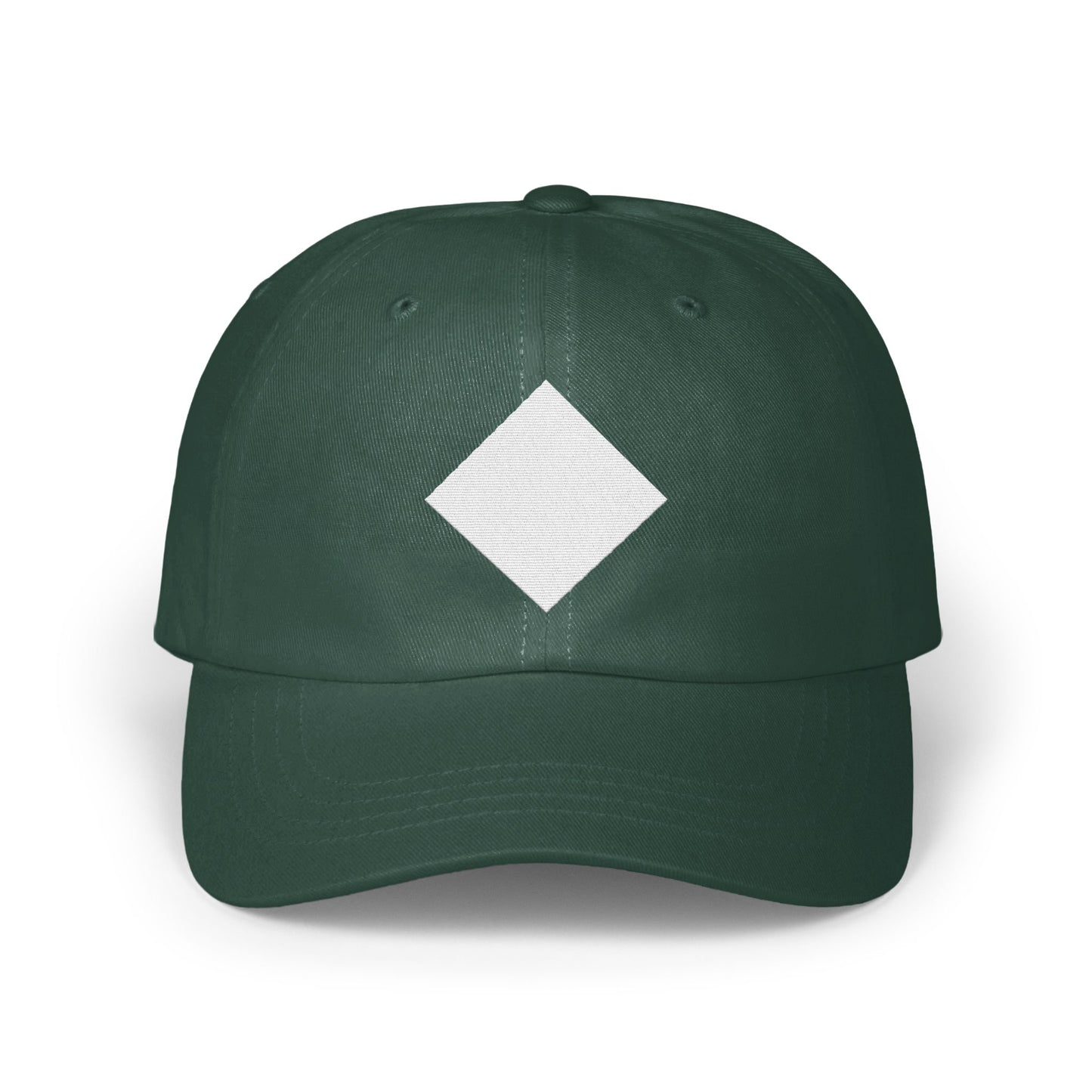 Stylish Green Hat with Diamond Design Hat product type