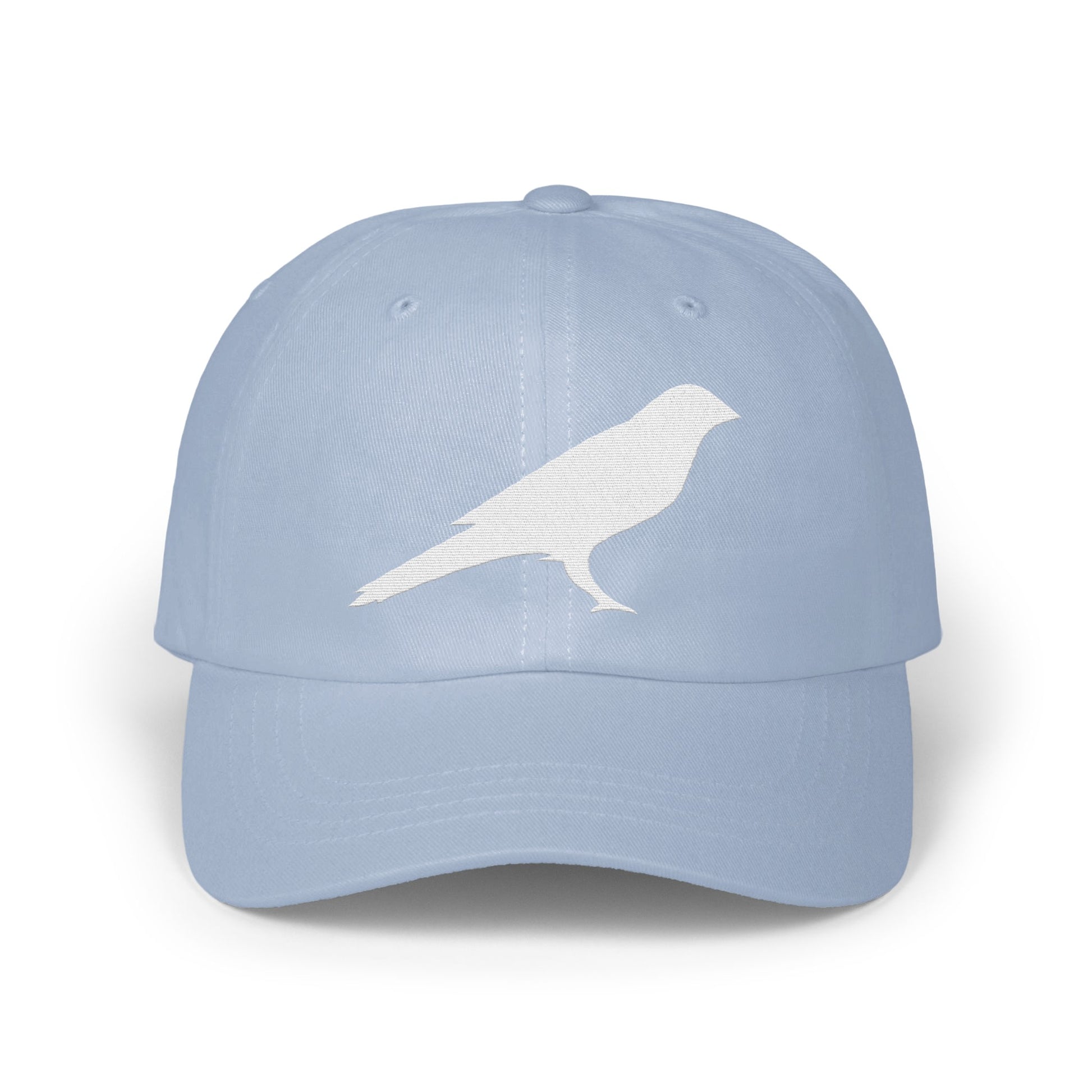 Light Blue Cap with Stylish Bird Design product type