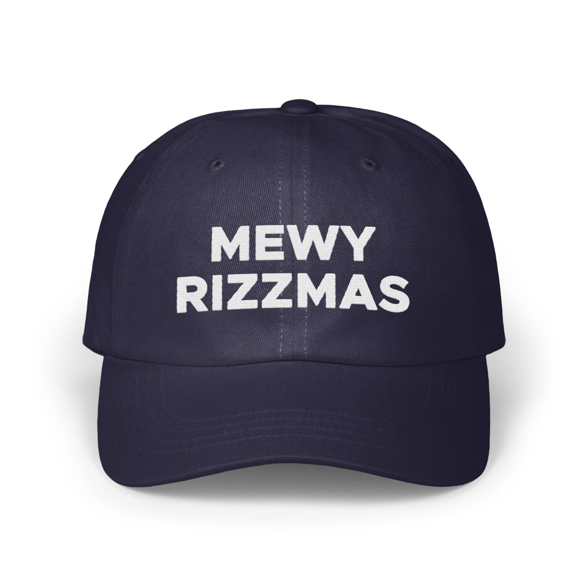 Mewy Rizzmas Embroidered Cap Hat Christmas product type