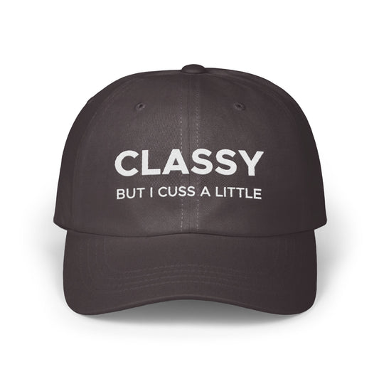 Classy But I Cuss a Little Fun Baseball Cap product