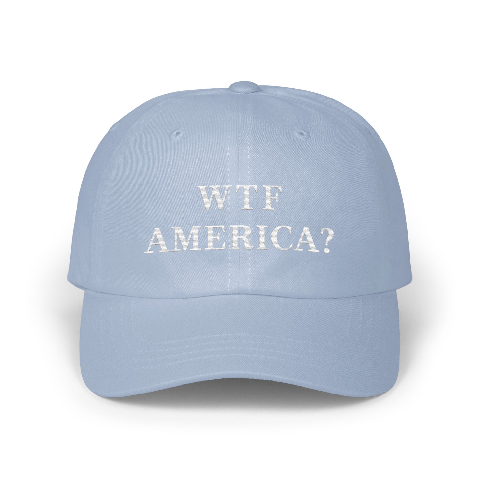 WTF AMERICA Minimalistic Statement Hat product