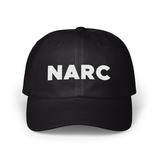 NARC Bold Statement Black Baseball Cap product