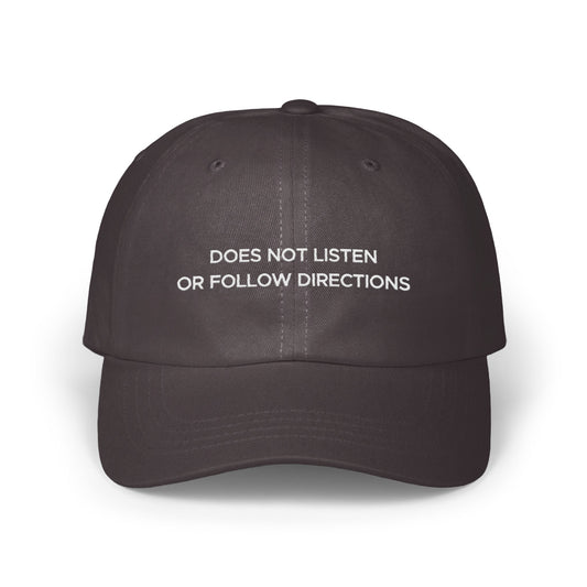 Does Not Listen Or Follow Directions Hat product