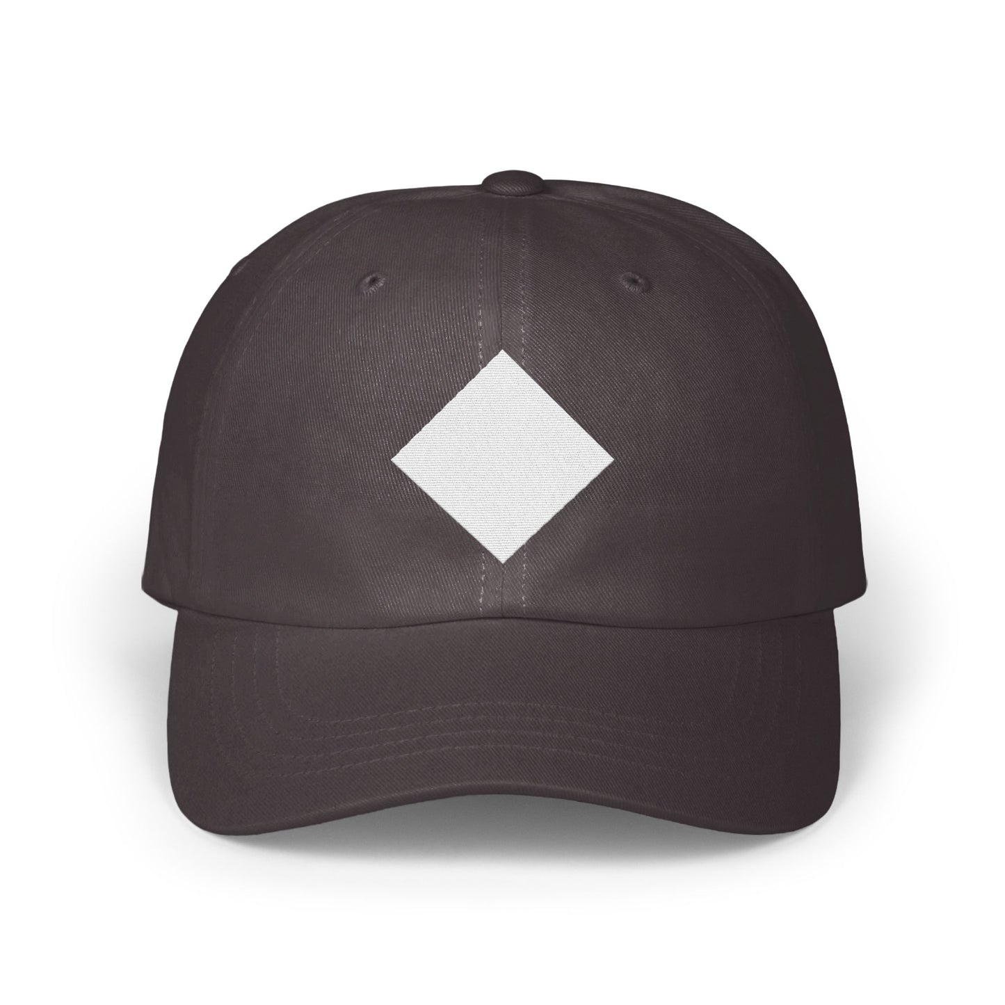 Stylish Black Baseball Cap with White Diamond product