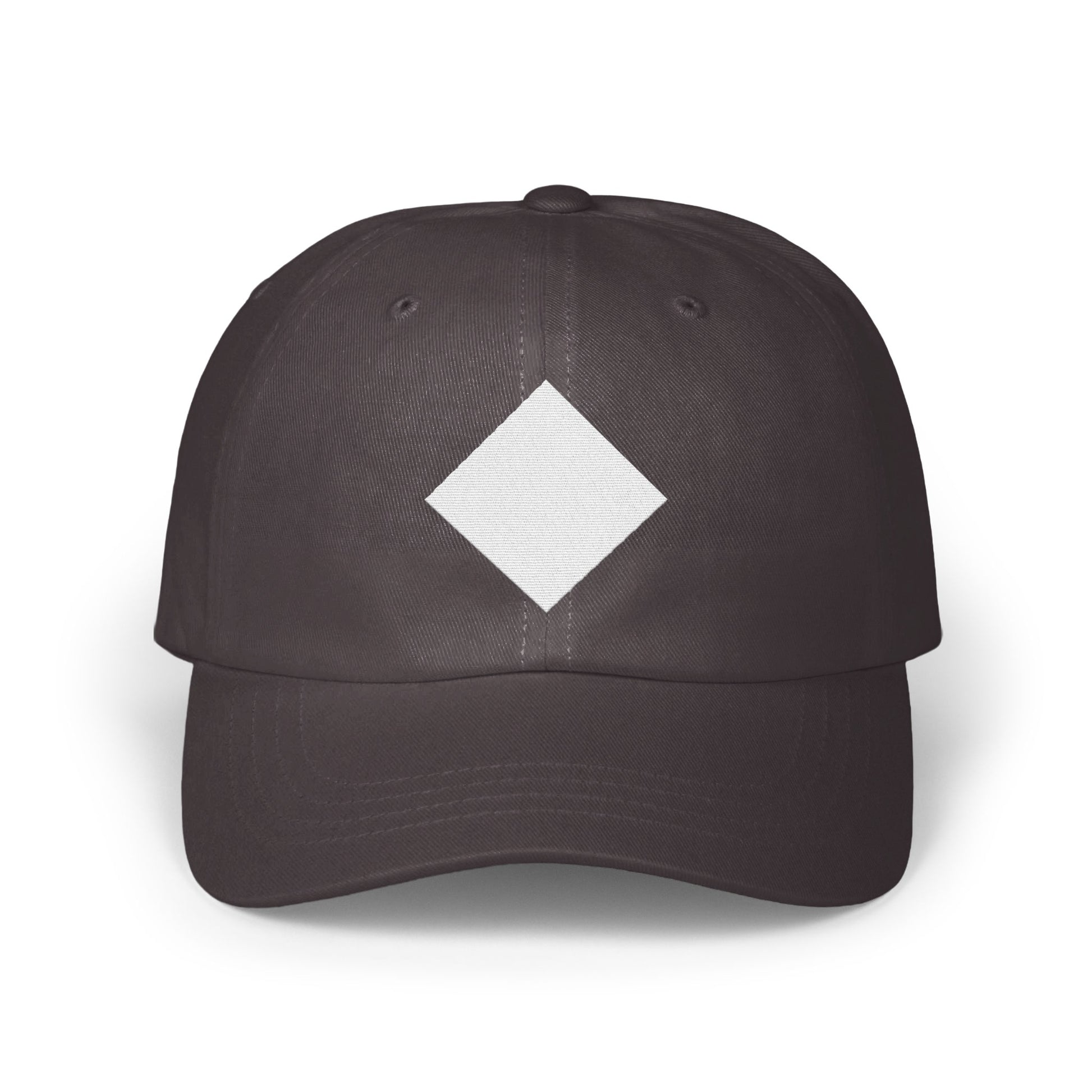Stylish Black Baseball Cap with White Diamond product