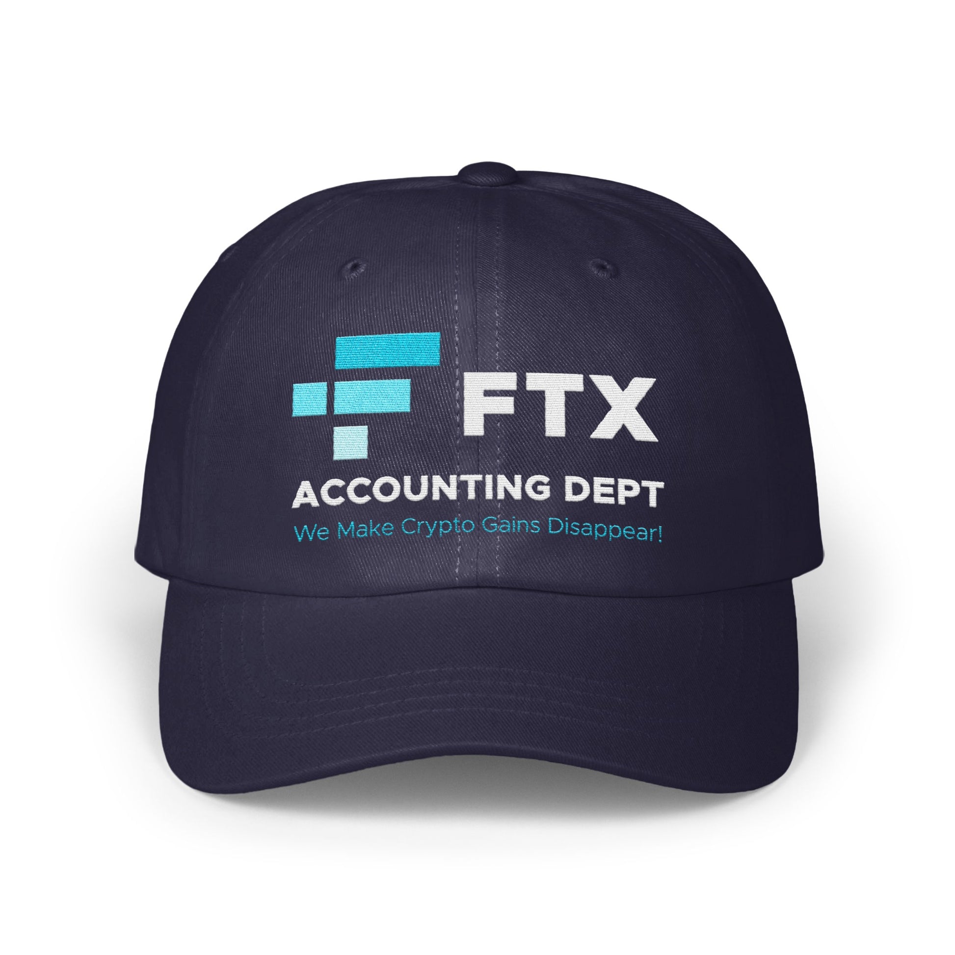 FTX Accounting Dept Logo Design Black Hat product