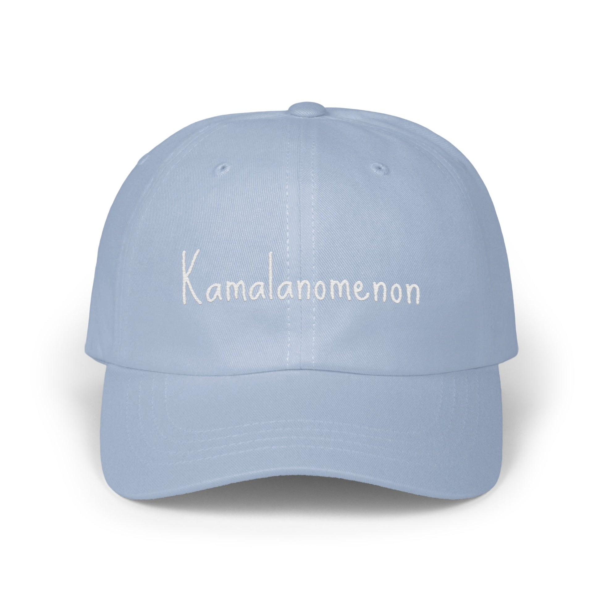 Kamalanomenon Embroidered Light Blue Hat product