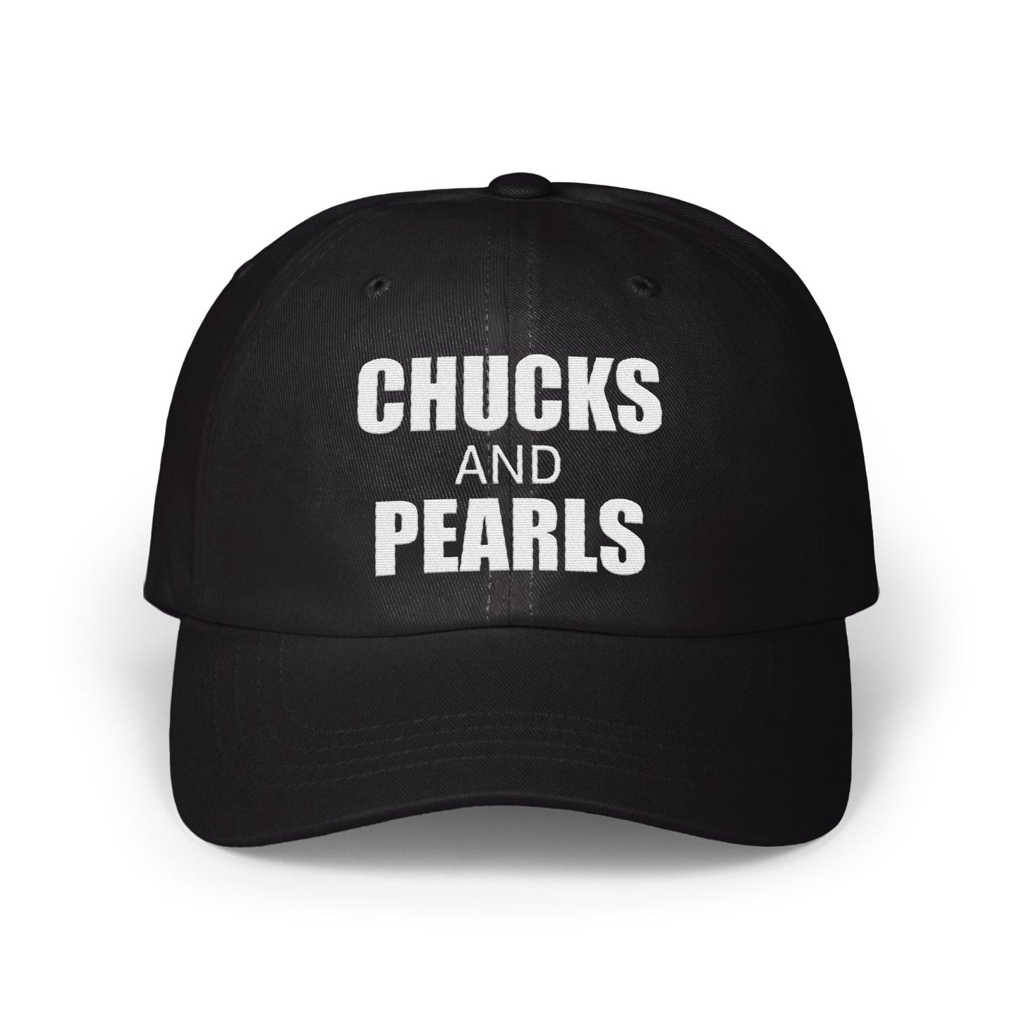 Stylish Chucks and Pearls Statement Hat product
