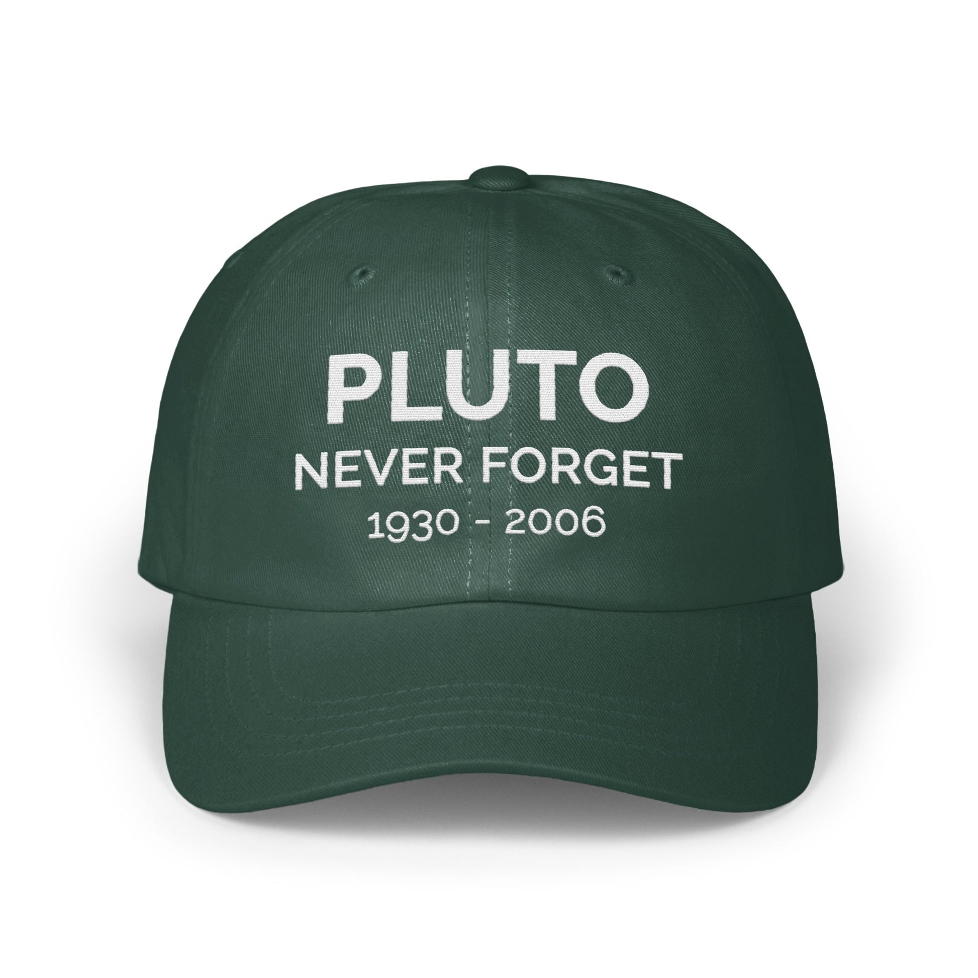 Pluto Never Forget 1930 - 2006 Dark Green Hat product